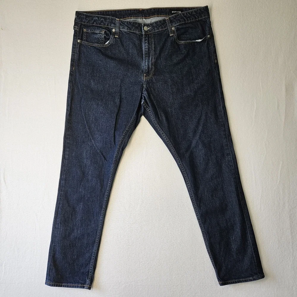 Bonobos Mens Jeans 40x32 Slim Dark Wash